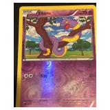 Pokémon hologram card EKANS