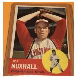 1963 Topps Joe Nuxhall Cincinnati Reds