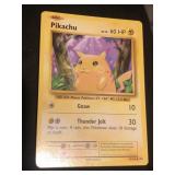 Pokémon card Pikachu