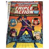 Marvel comics marvel triple action Captain