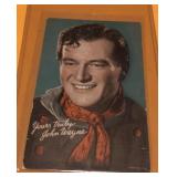 John Wayne 1950s rare hard to fine color edition