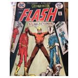 DC comic book  the flash Featuring green lantern