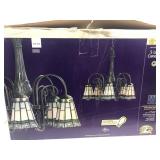 5  light chandelier in original box