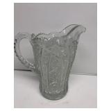 Cut glass pitcher