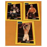 Wrestling sting Wcw wrestling cards 1991