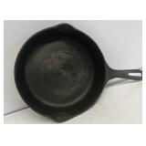 Cast iron 9 1/2 inch skillet number six