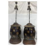 Mid century style table lamps