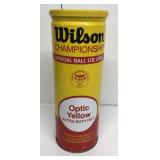 Wilson tennis ball can two tennis balls included