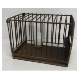 Metal animal cage