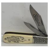Schrade CrimShaw two blade pocket knife