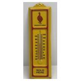 Red goose shoes advertising thermometer