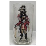 Captain crook rare character glass