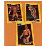 Wrestling Lex Lugar Wcw wrestling cards 1991