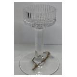 Royal limited crystal glass candle holder