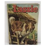 Comic book Lassie 1956 Dell  comics 10 cent comic