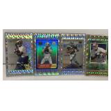 Football cards Andrew luck, Tony Banks, Antoine