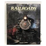 Railroads illustration train book 1990