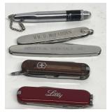 Advertising knife group