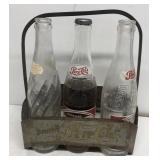 Pepsi-Cola early six pack bottle metal holder