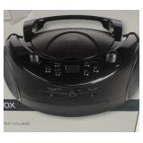 Portable AM/FM CD boombox new in package