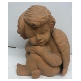 Garden angel statue