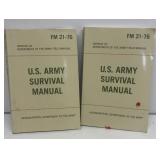 2012 US Army survival manuals