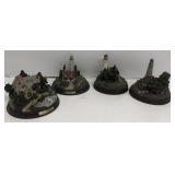Thomas Kincaid lighthouse figurines