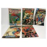 DC comic books superman, Supergirl, super boy