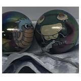 Pair of Pokémon marbles