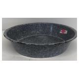 Grey enamel pan