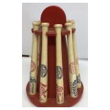 Major-league baseball bat bank