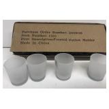 (10) boxes of votive Candleholders
