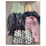 Vintage clothes and suitcase