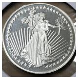 Silver half ounce coin