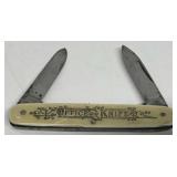 Pocket knife Utica New York Office knife