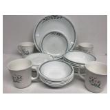 29 Peace Corelle dish set (PICKUP ONLY)