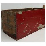 Old  Painted Atlas Powder Crate