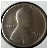 1913 S Lincoln wheat penny