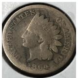 Civil War era 1864 Indianhead penny
