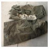 Pair of military duffel bags