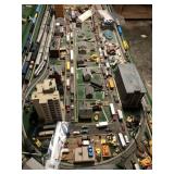 Train and village set
