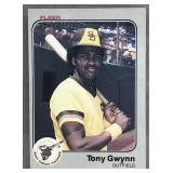 1983 fleer Tony Gwynn rookie baseball card