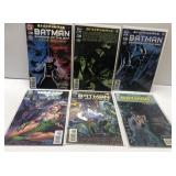 (6) Batman shadow of the bat comic books