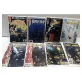 (8) DC Batman detective comic books