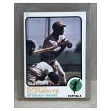 Roberto Clemente 1973 TOPPS Baseball Card