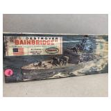 USS destroyer Bainbridge one 600 scale aurora