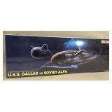 USS Dallas versus Soviet Alfa 1/ 350th scale