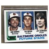 Cal Ripken Junior 1983TOPPS rookie card