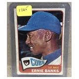 Ernie Banks 1965 Topps baseball card