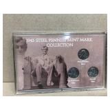 1943 steel pennies mint mark collection